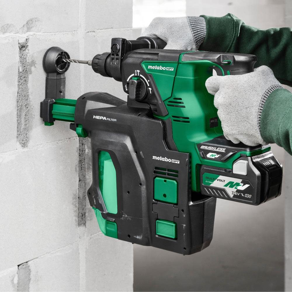 Metabo HPT 36V MultiVolt SDS Plus 1 1/8” Rotary Hammer Kit ;