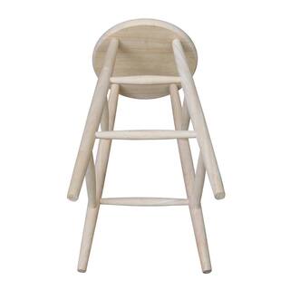 International Concepts 30 in. Unfinished Wood Bar Stool 1S-830