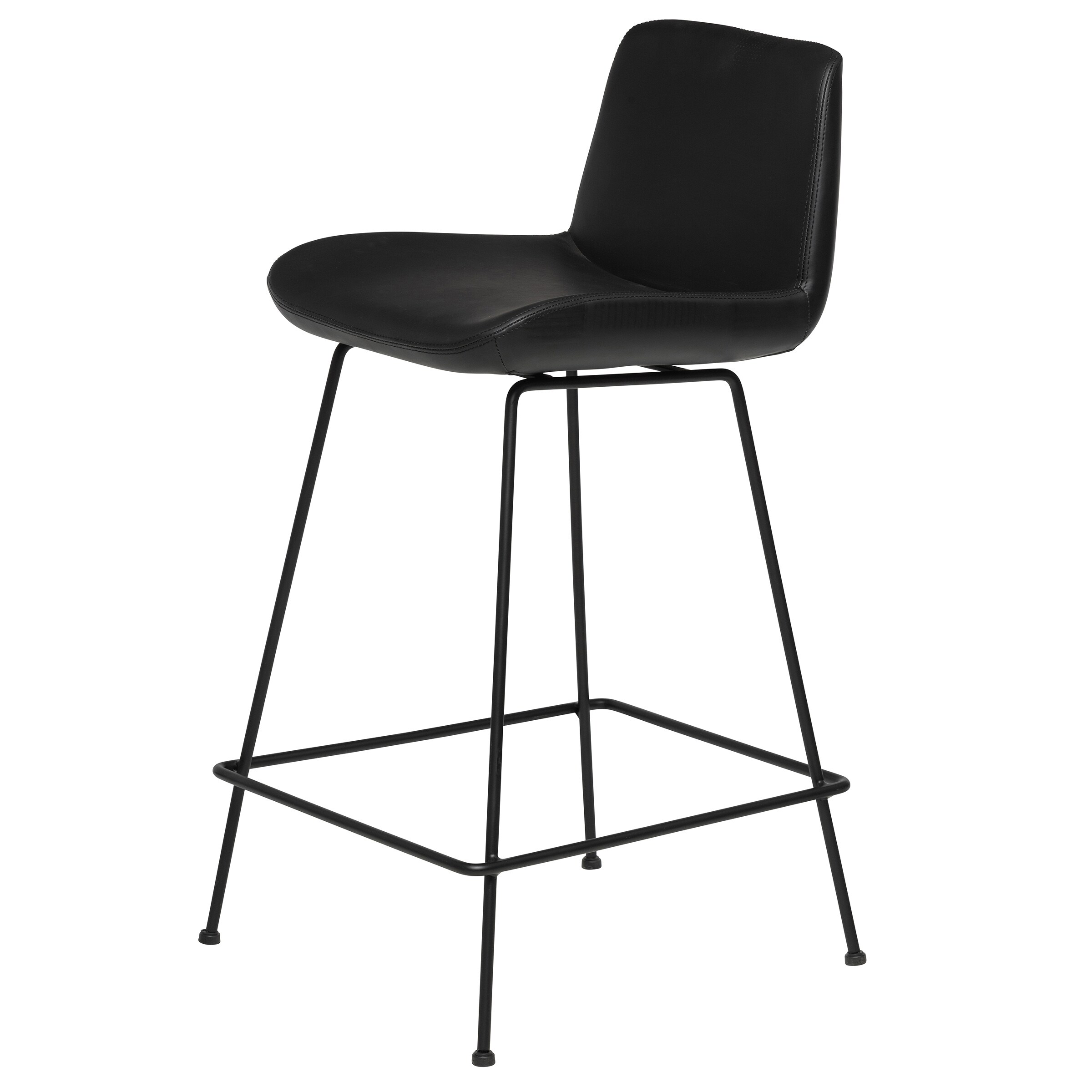 Capri Modern Leatherette Bar and Counter Stool