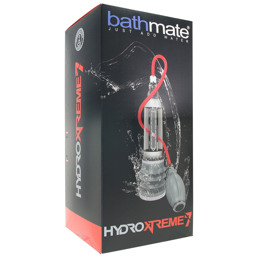 HydroXtreme7 Penis Pump and Accessory Kit in Clear