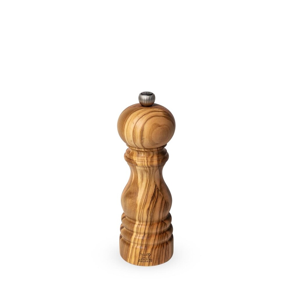 Peugeot Paris Manual Pepper Mill in Olive Wood  18 cm 7\