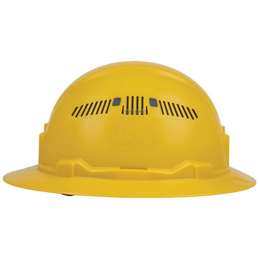 Klein Tools Hard Hat Vented Full Brim Yellow 60262 from Klein Tools