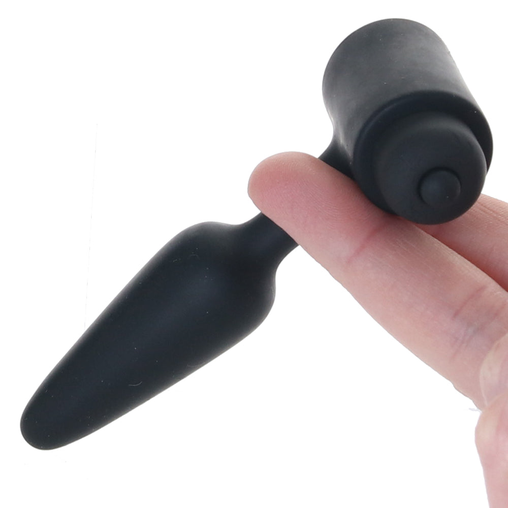 3 Inch Vibrating Butt Plug In A Bag