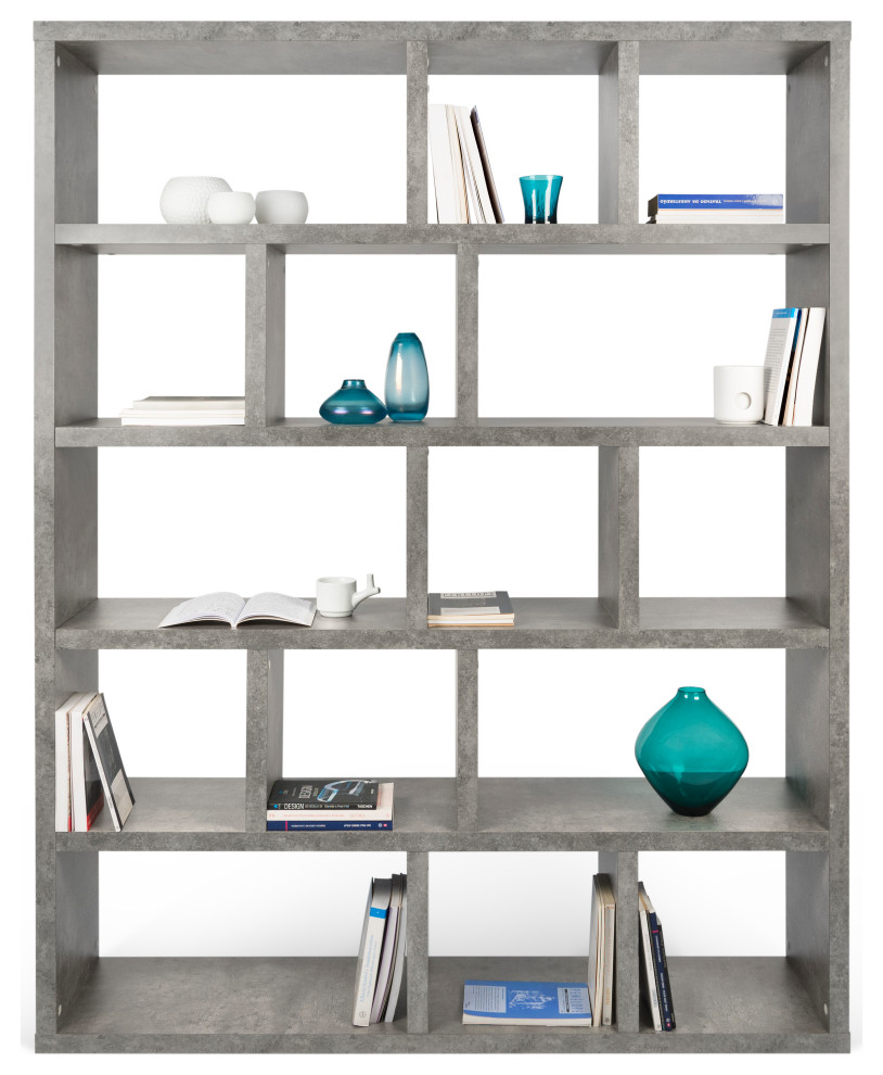 Berlin 5 Levels 150 Cm   Transitional   Bookcases   by Ella Modern  Houzz