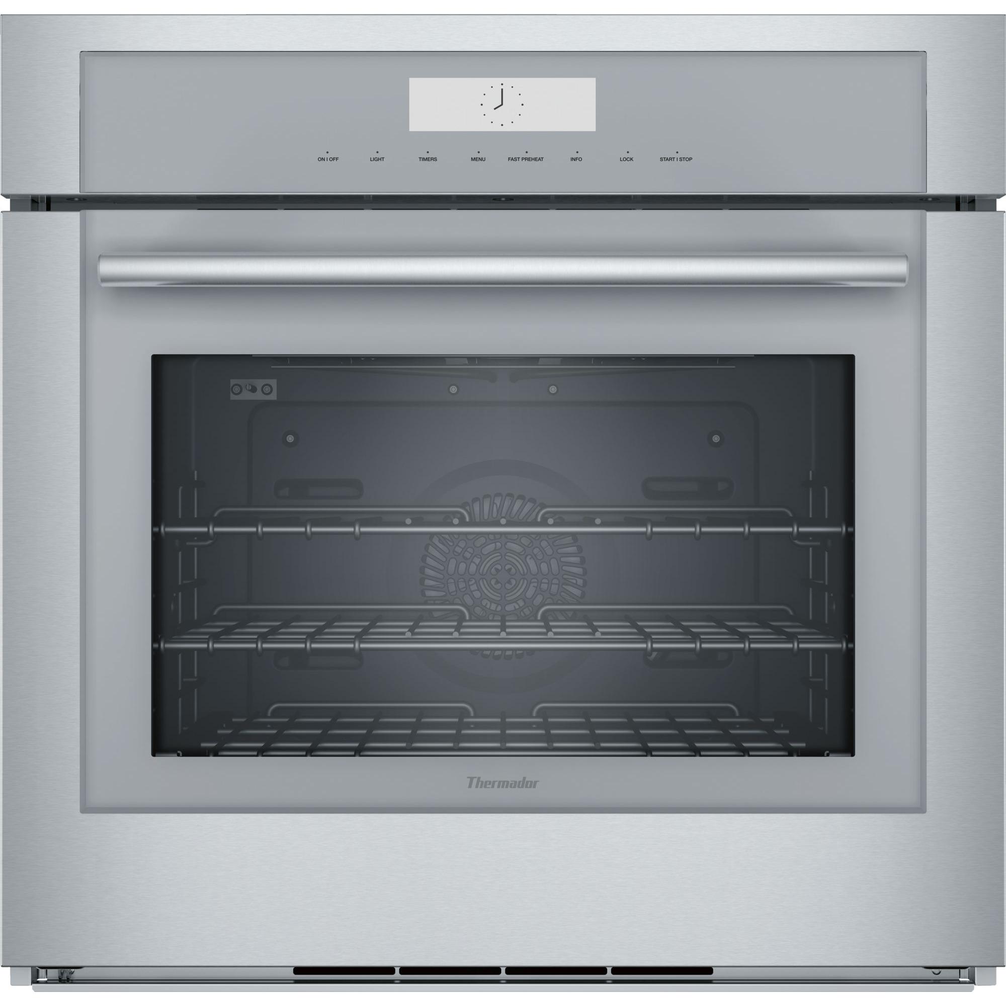 Thermador 30-inch, 4.5 cu.ft. Single Built-in Wall Oven with SoftClose® Door ME301WS