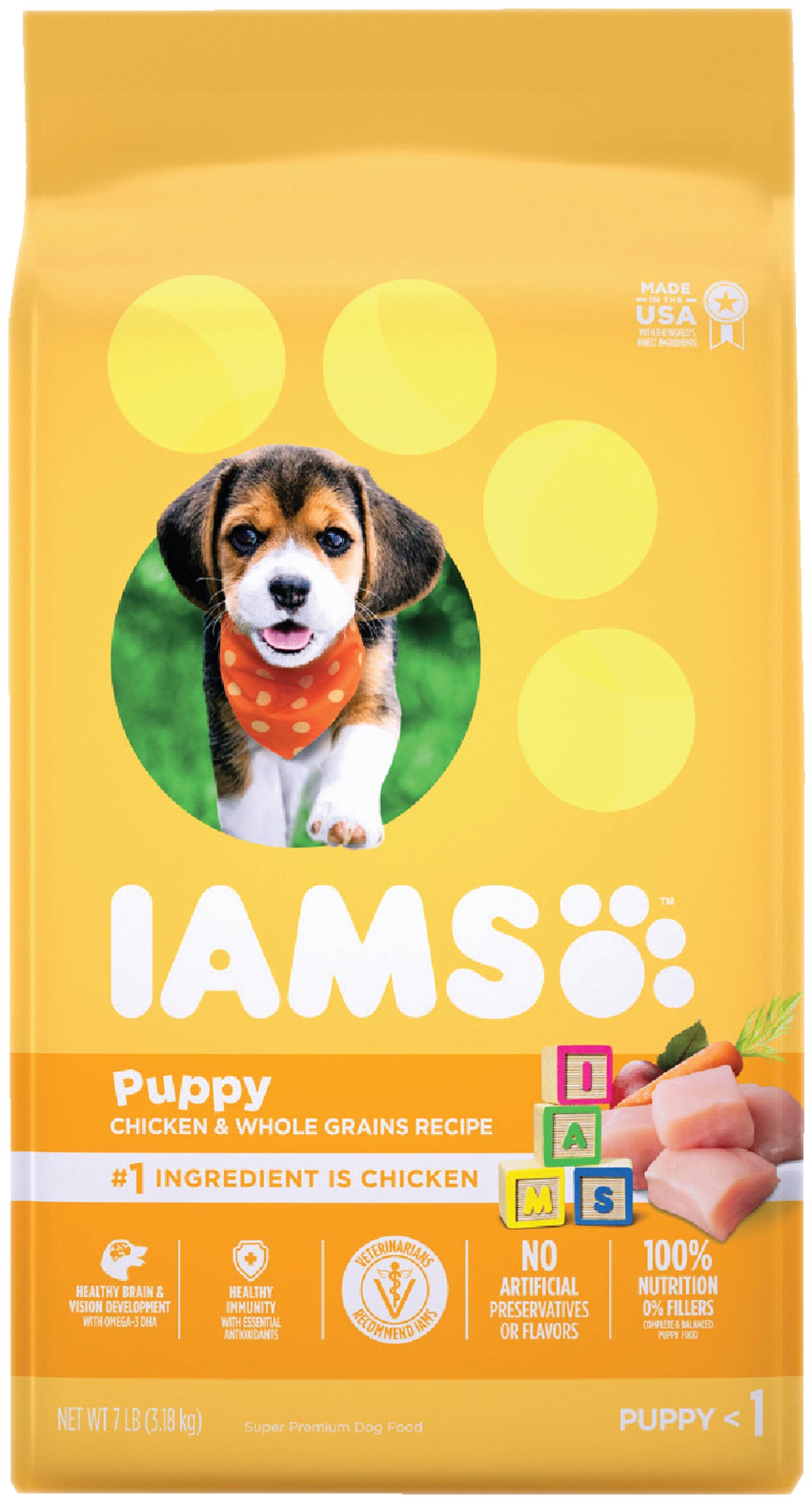 Iams Original Puppy Dog Food 7 Lb.