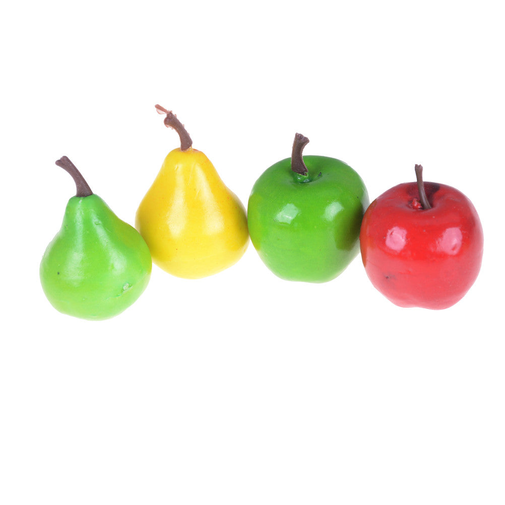 10pcs Mini simulation Fruits Vegetables Kitchen Toys Kid Pretend Play toys