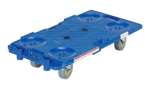 Vestil PCS 1626 interlocking plastic dolly 16 x 26