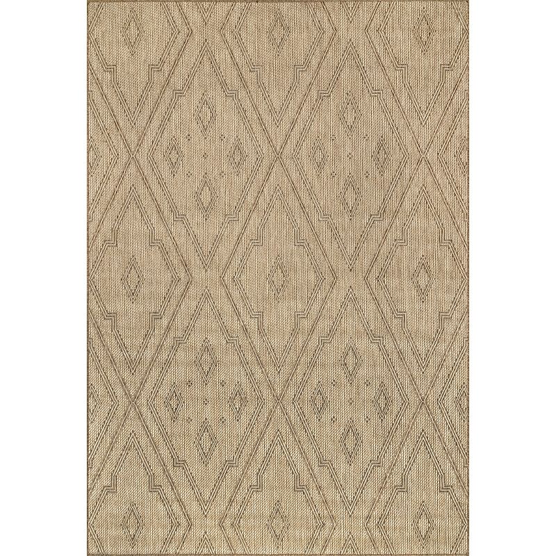 nuLOOM Vizia Diamond Indoor Outdoor Area Rug