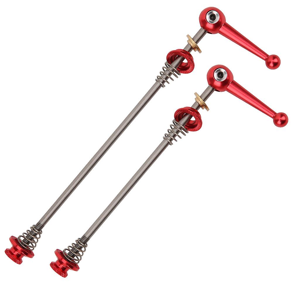 Quick Release Skewer Lever Mountain Bike Titanium Shaft Titanium Alloy Folding Wheel Setred