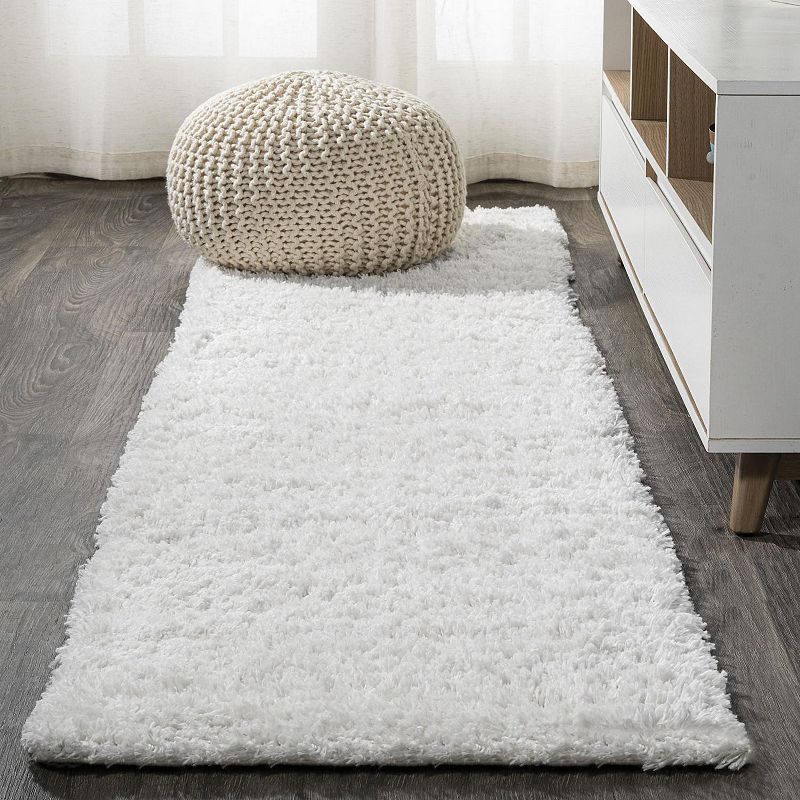 JONATHAN Y Groovy Solid Shag Rug