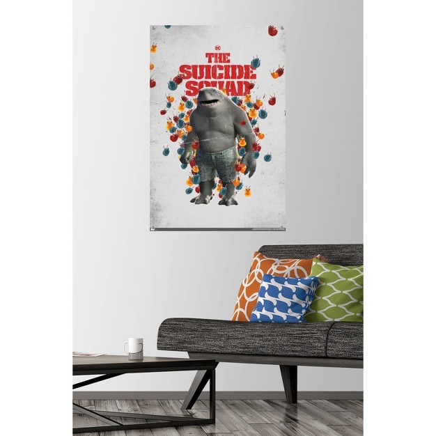 Trends International Dc Comics Movie The Suicide Squad King Shark One Sheet Unframed Wall Poster Prints