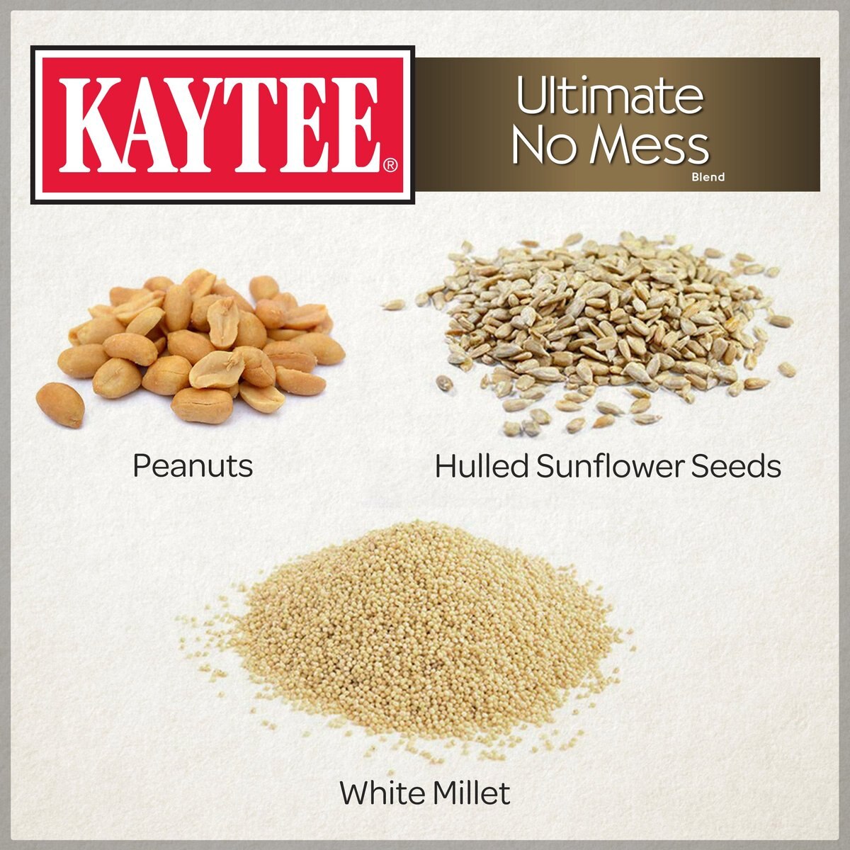 Kaytee Ultimate No Mess Blend Wild Bird Food， 9.75-lb bag