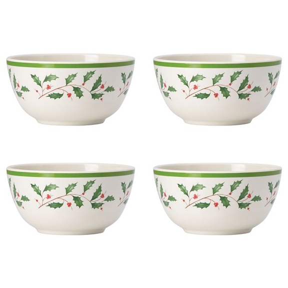 Lenox 870016 Holiday  153Melamine 4 piece  Pu...