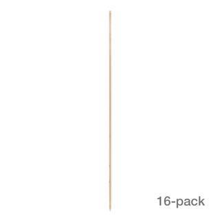 Outdoor Essentials 6 ft. Pine Garden Plant Stake (16-Pack) 376219