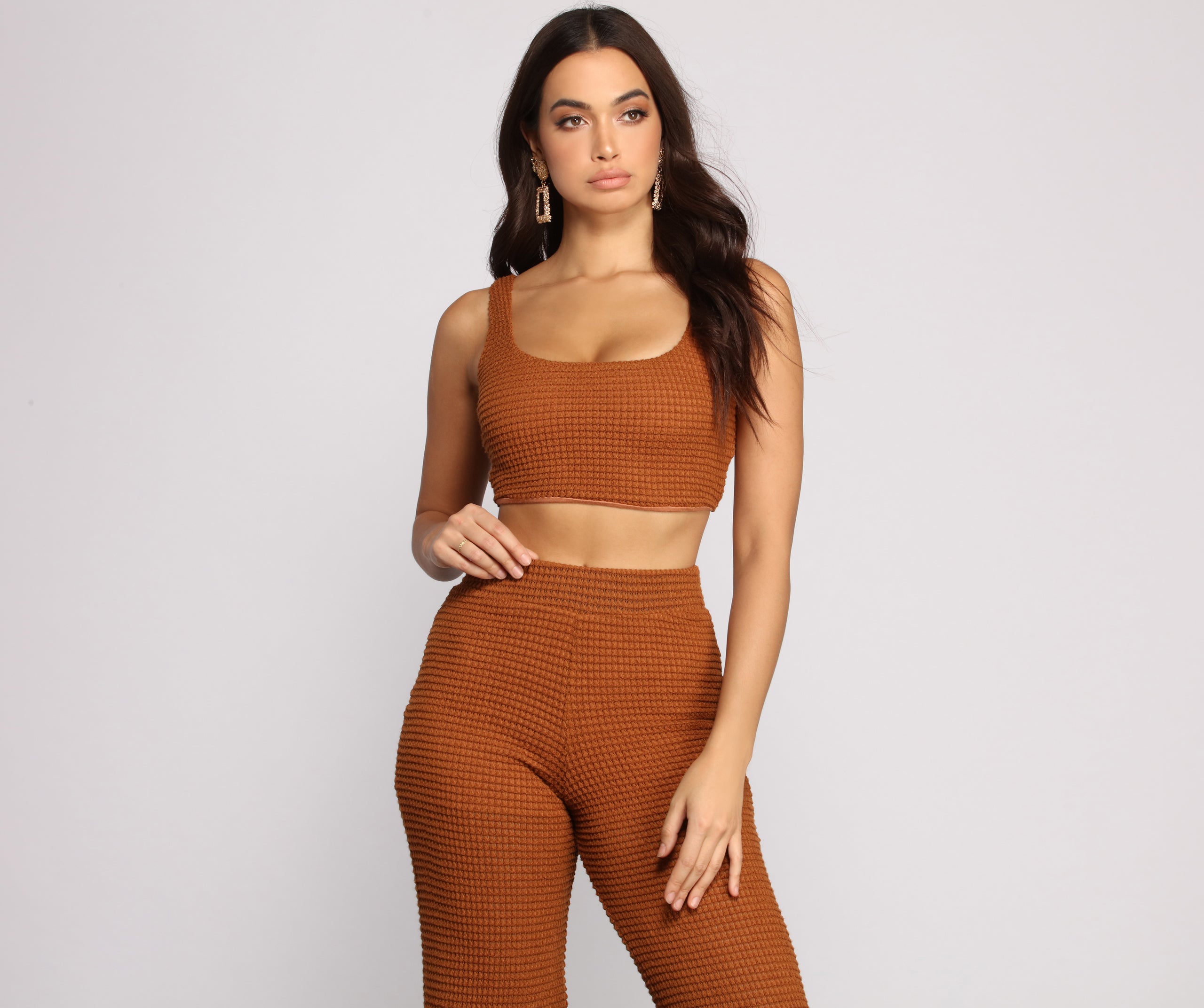 Major Cozy Vibes Cropped Tank