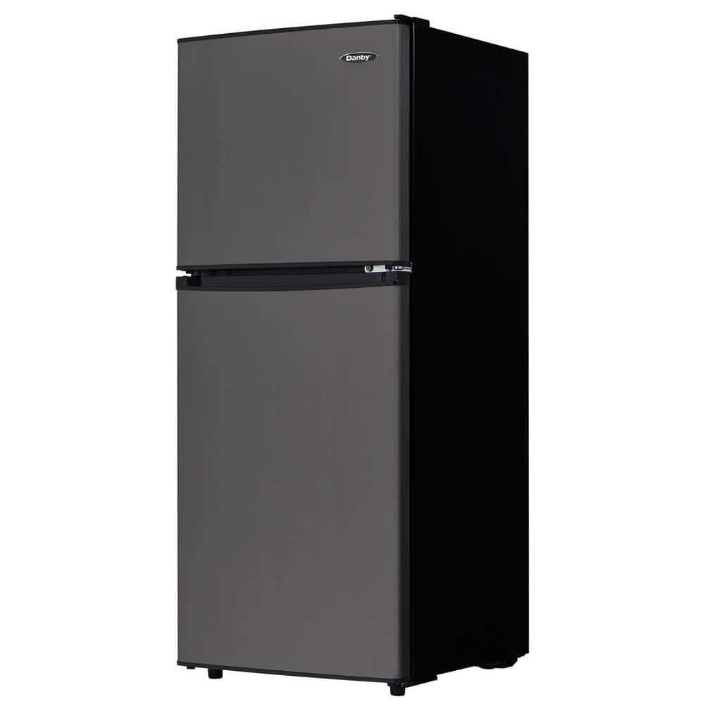 Danby 47 cu ft 2Door Mini Fridge in Black Stainless Steel