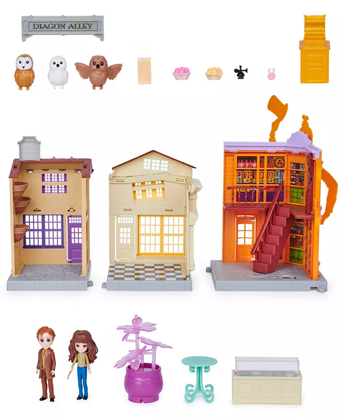 Wizarding World Harry Potter  Magical Minis Diagon Alley 3-in-1 Playset