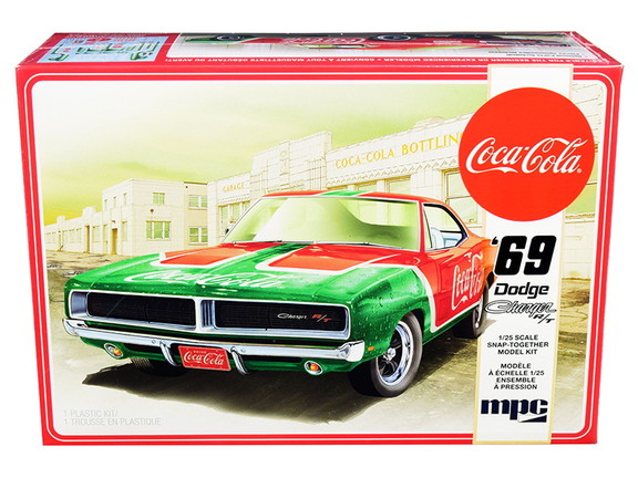 MPC MPC919M  Skill 3 Snap Model Kit 1969 Dodge Cha...