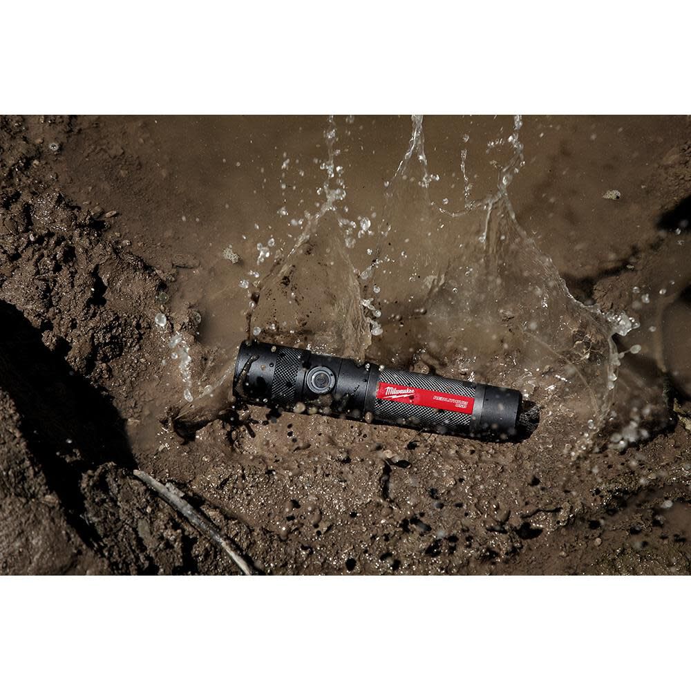 MW USB Rechargeable 1100L Twist Focus Flashlight 2161-21 from MW