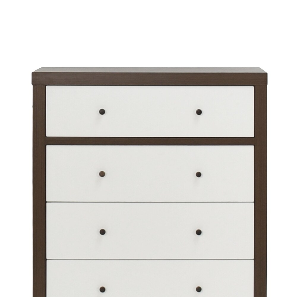 Nystrom 2 Piece 3 Drawer Chest and 4 Drawer Dresser Bedroom Set by Christopher Knight Home