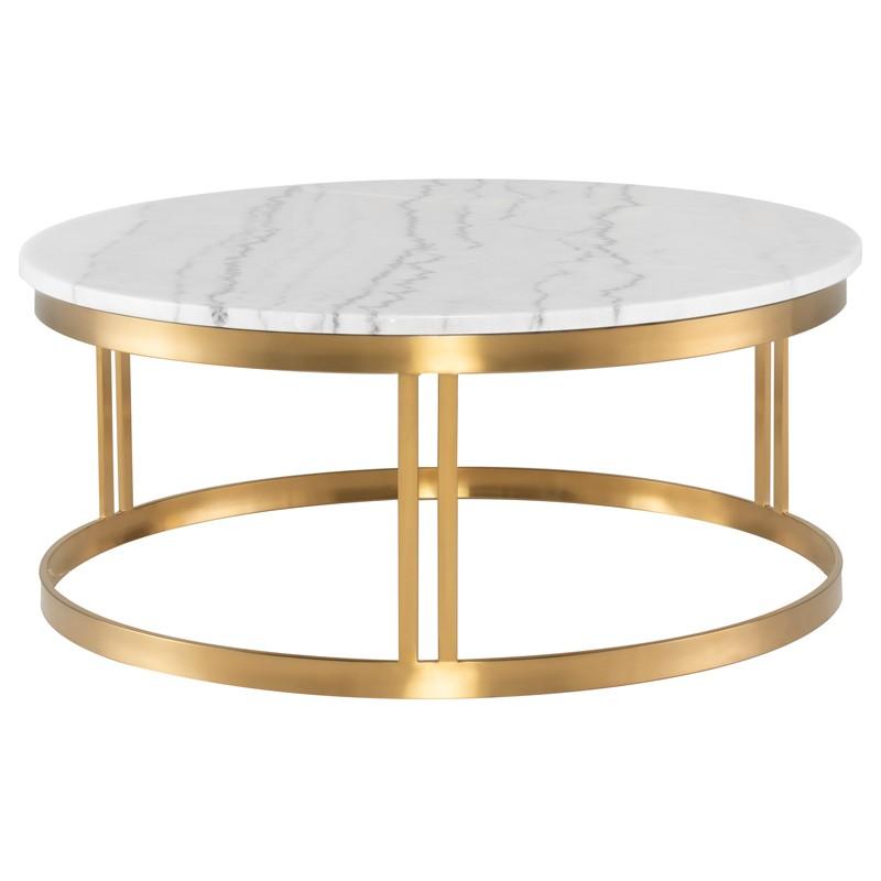 Nicola Coffee Table in Various Colors and Finishes