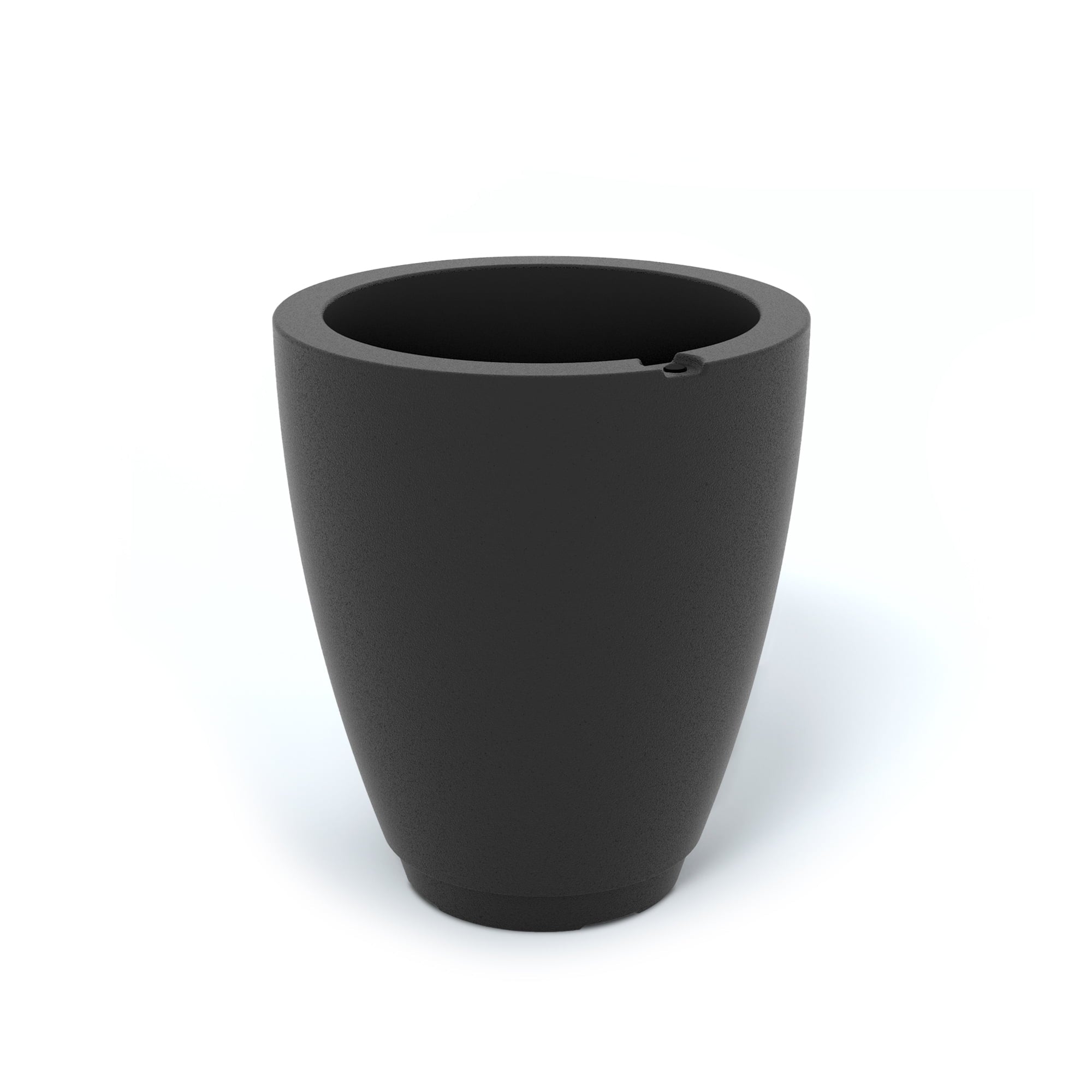 Caprio 18in Tall Planter - Black (5905-B)