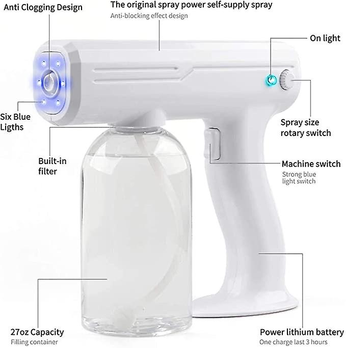 Portable Cordless Rechargeable Ulv Electric Steam Sprayer