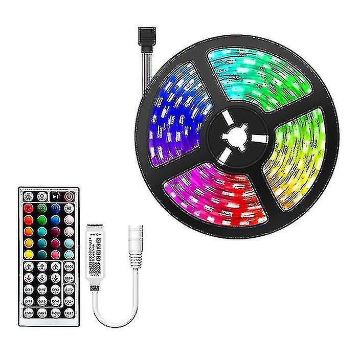 Bluetooth Led Strips 15 Meters - Rgb Lighting With Remote Control Smd 5050 Color Adjustment Waterproof