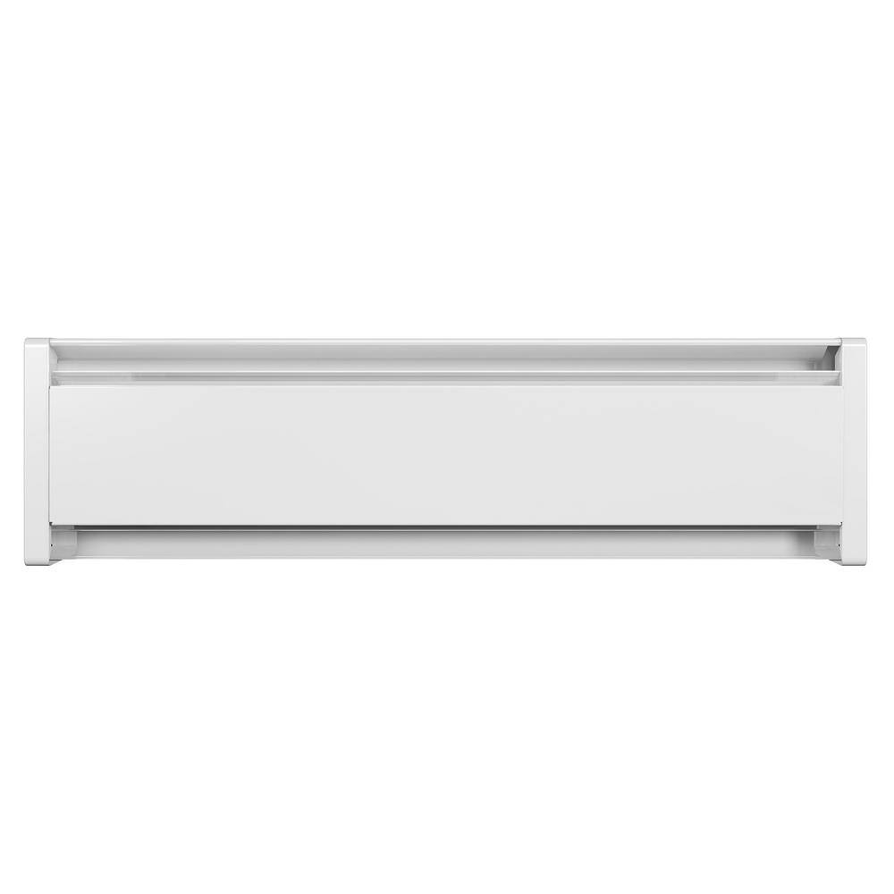 Cadet 35 in. 240208-volt 500375-watt SoftHeat Hydronic Electric Baseboard Heater in White EBHN500W