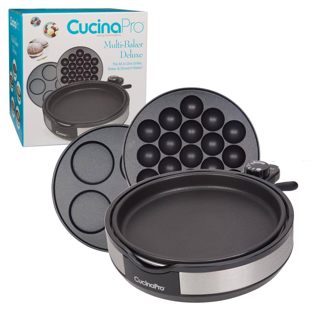 CucinaPro 55 sq. in. Stainless Steel Multi-Baker with Removable Plates 1445