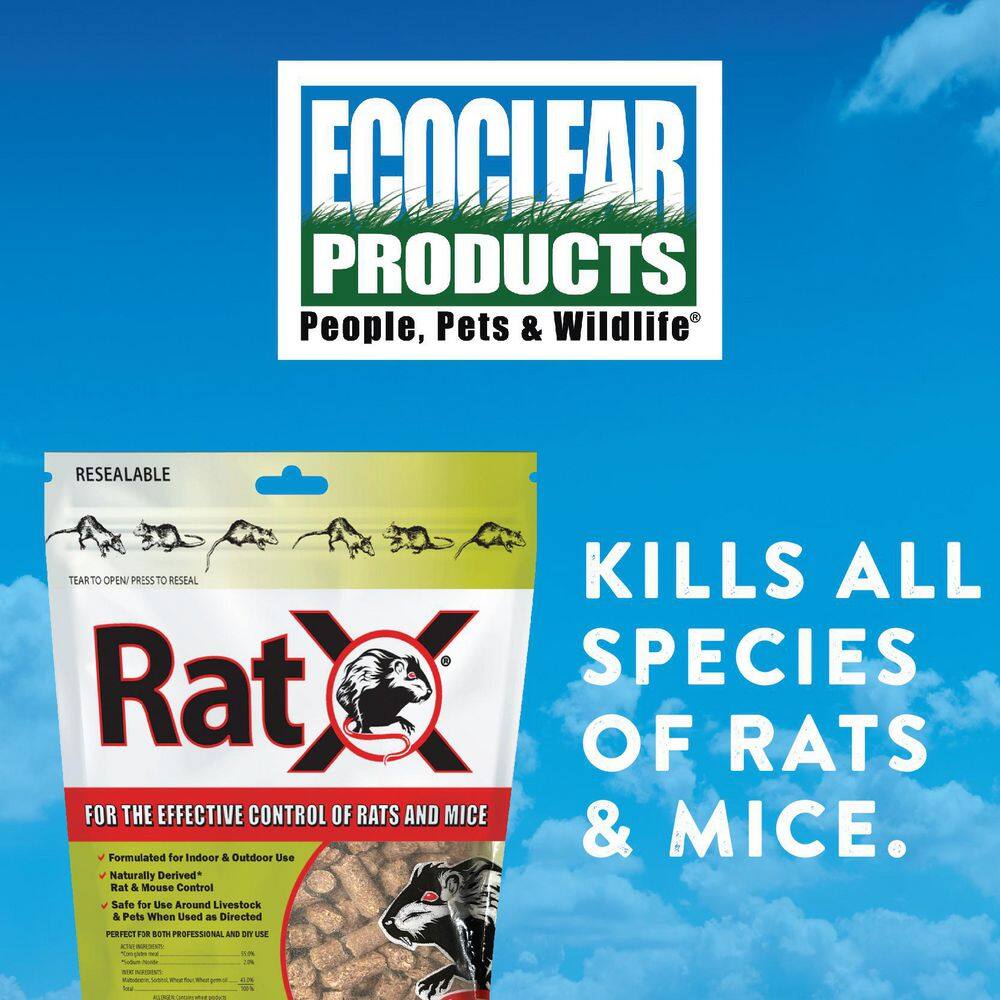 ECOCLEAR PRODUCTS RatX 3 lbs. Rodent Control 100520232