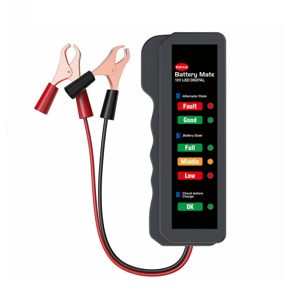 12V Car Digital Alternator Battery Tester