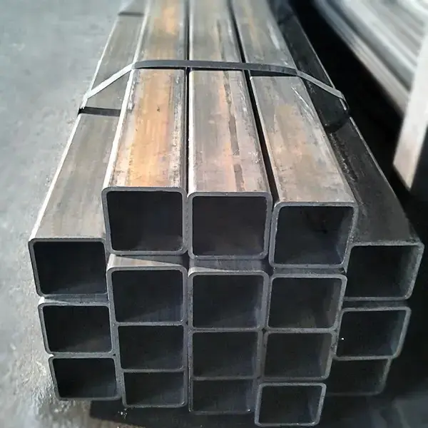 Galvanized Steel Rectangular Pipe Square Tube Hollow Steel Metal Tube Pipe Factory Customized Hot Dipped Hot Rolled Fence Post