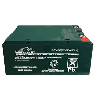 LEOCH 12-Volt 50 Ah Sealed Lead Acid Battery for Ryobi 30 in. Riding Mower 6-EVF-50B