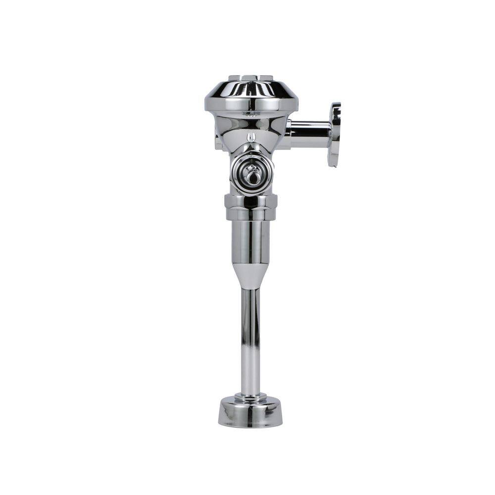 Zurn Aquaflush Exposed Manual Diaphragm Flush Valve with 3.5 GPF Sweat Solder Kit and Cast Wall Flange in Chrome Z6003-YB-YC