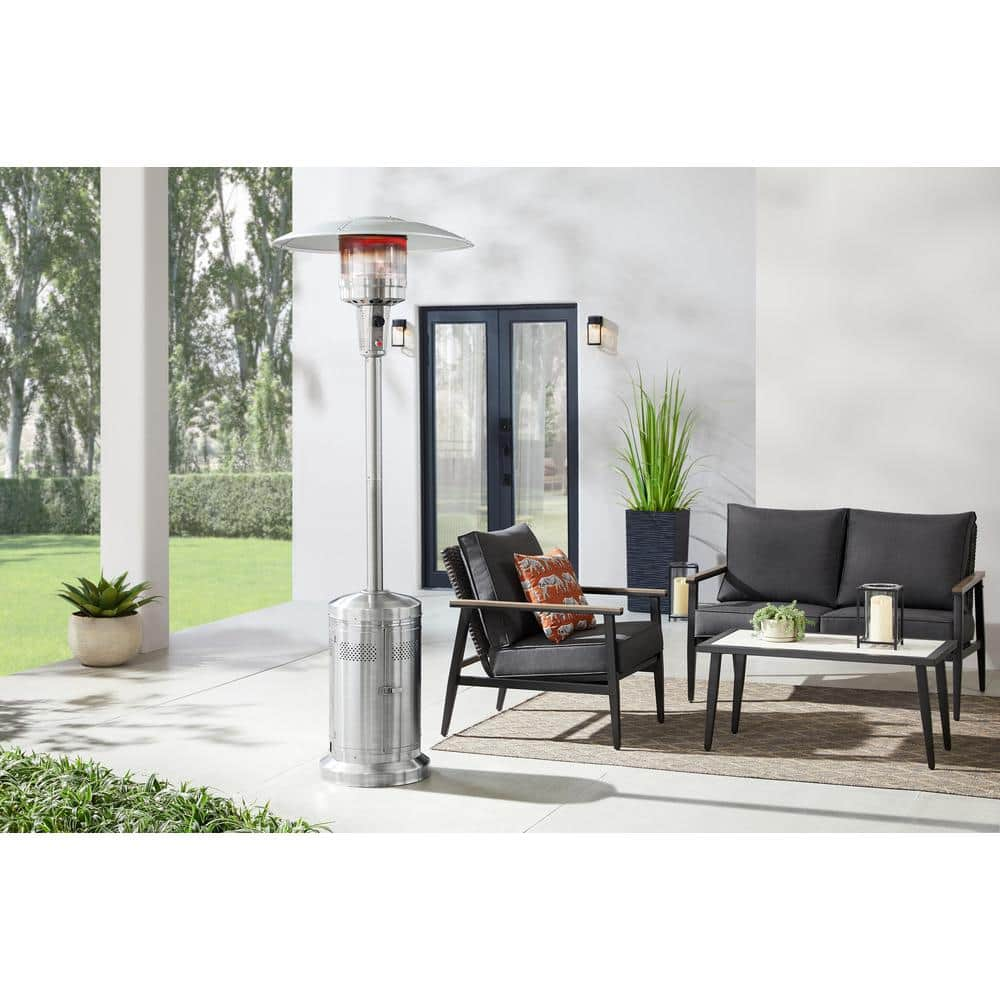 Hampton Bay 48000 BTU Stainless Steel Patio Heater PG210H