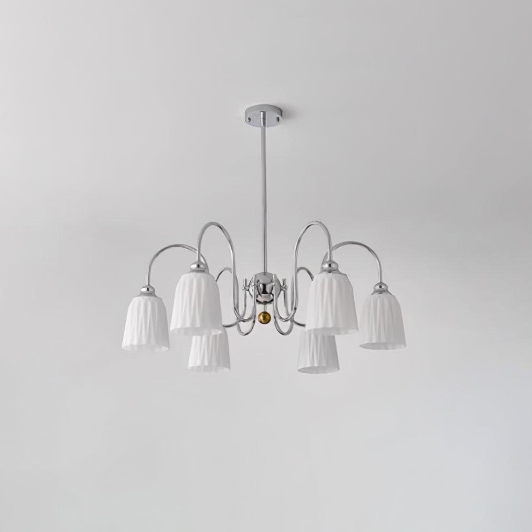 Bauhaus Pleated Chandelier