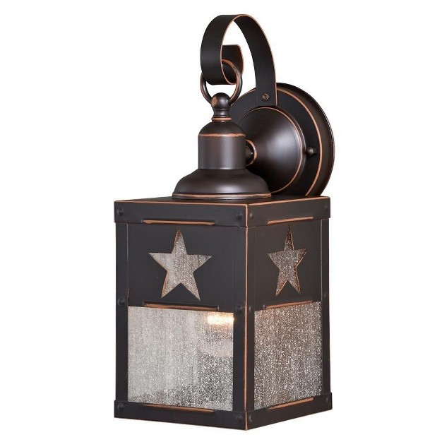 Vaxcel Ranger 1 Light Sconce Burnished Bronze