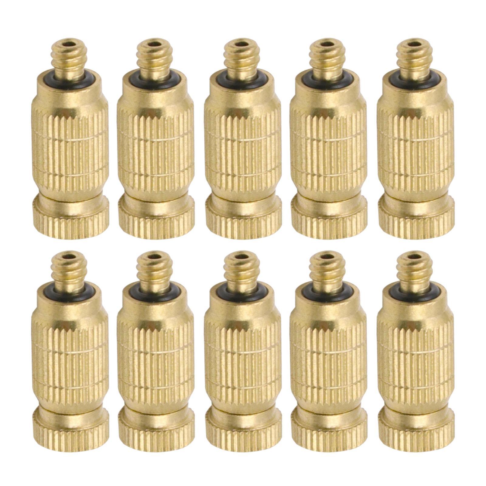 Brass Nozzle Parts Fog Greenhouse Cooling .5mm