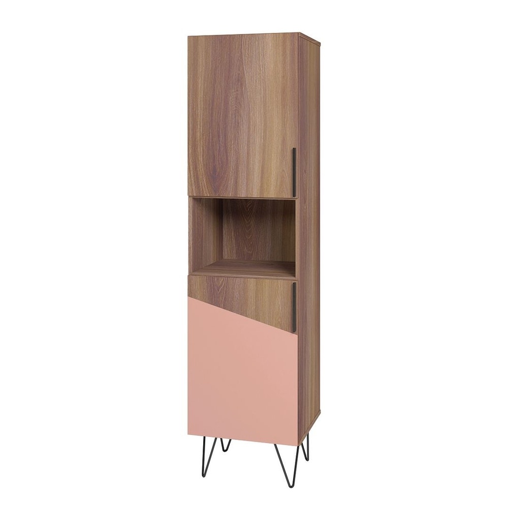 Beekman 17.51 Narrow Bookcase Cabinet with 5 Shelves