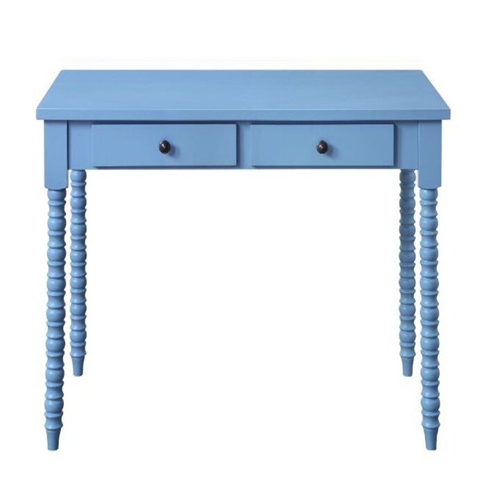 Altmar Writing Desk  Blue Finish