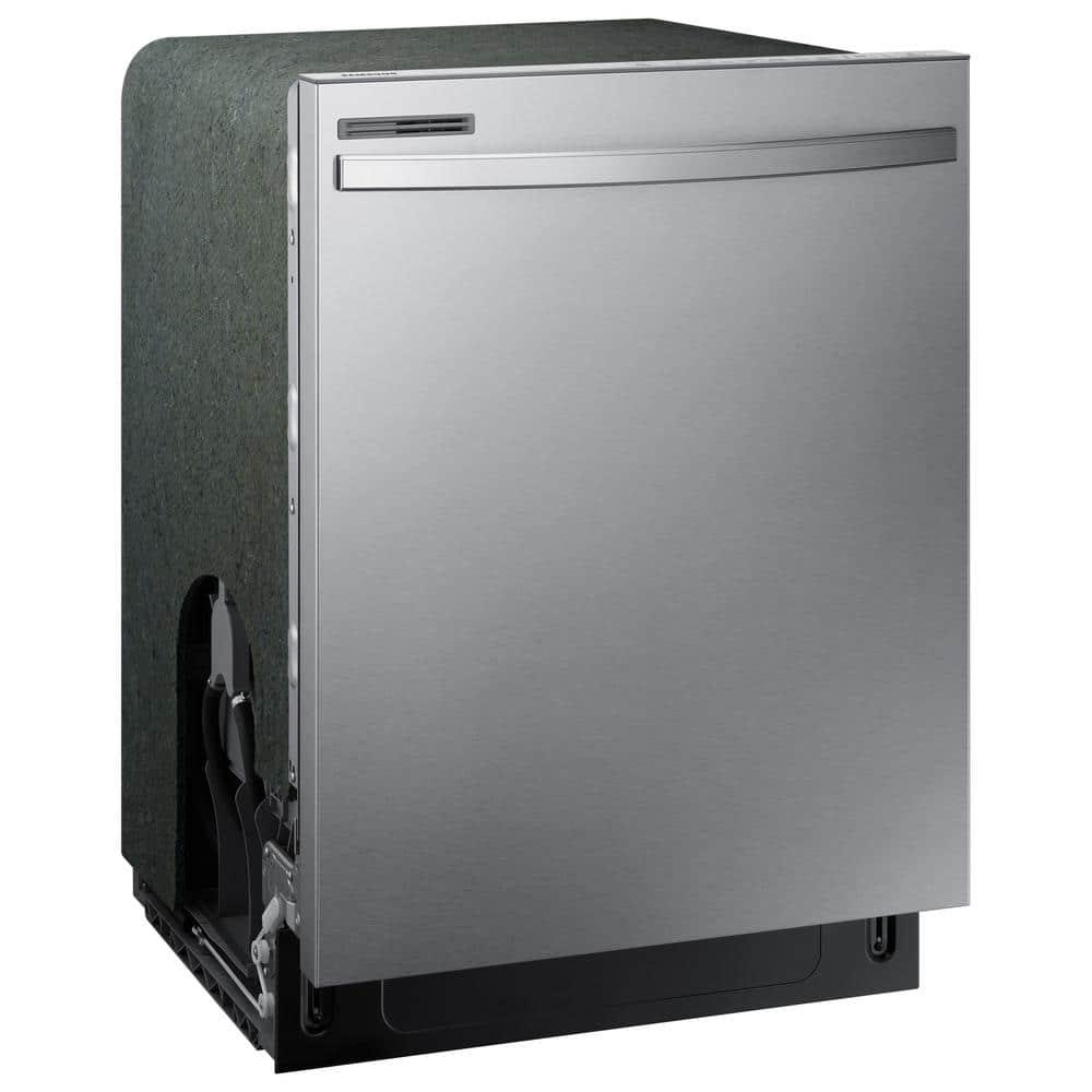  24 in Top Control Tall Tub Dishwasher in Stainless Steel with Stainless Steel Interior Door 55 dBA