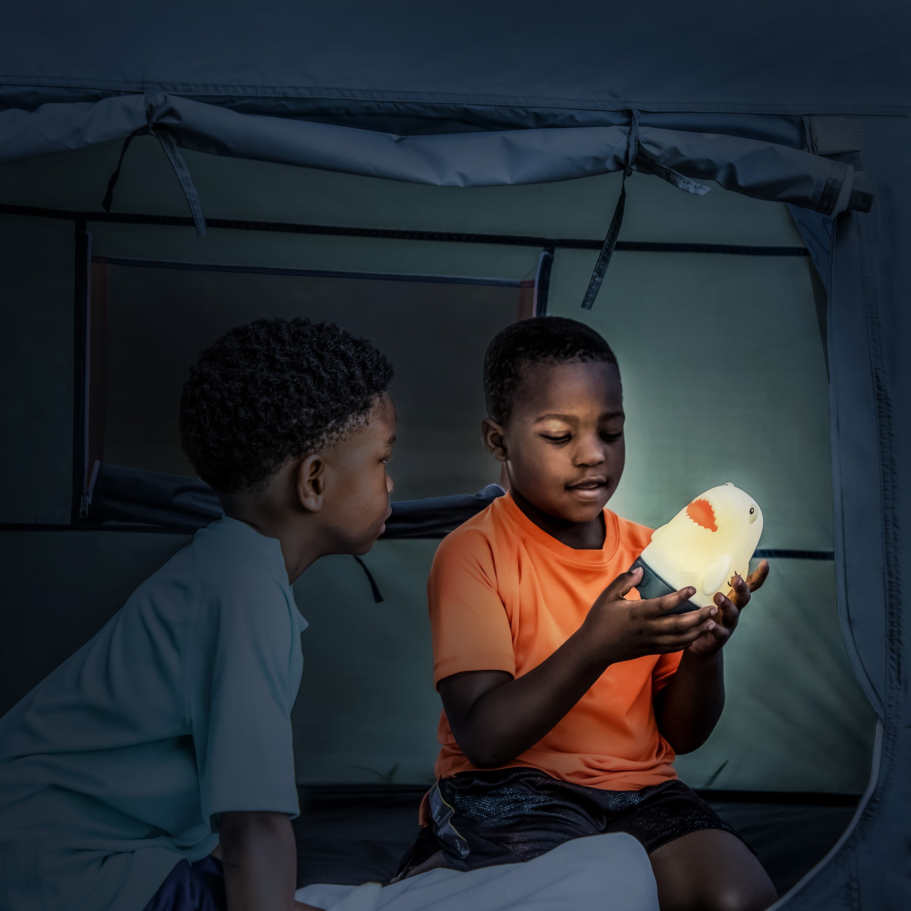 Firefly! Outdoor Gear Finn the Shark 100 Lumen Battery Powered Kid's Lantern (3 AA Batteries Not Included)