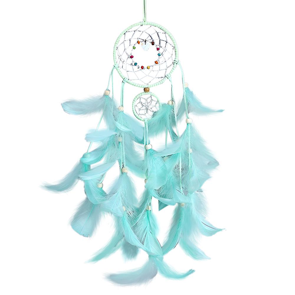 Car Feather Dream Catcher Pendant Home Decorations Cute Creative Gifts Art Wall Hanging Decoration For Bedroom Office Children's Room Outdoor Garden G