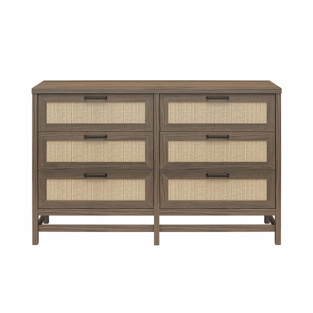 Ameriwood Home Lennon 6 Drawer Dresser