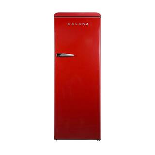 Galanz 11 cu. ft. Frost Free Convertible Upright Freezer or Fridge in Hot Rod Red with Electronic Temperature Control GLF11URDG16