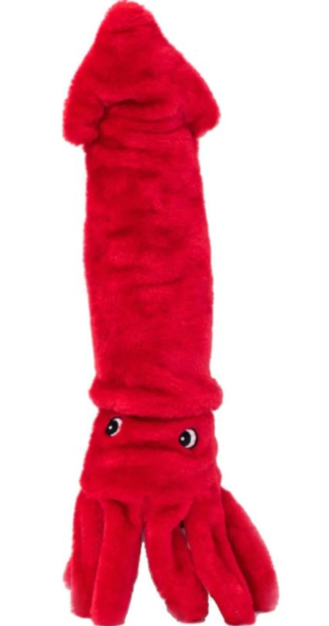 Zippy Paws Jigglerz Squid Plush Dog Toy