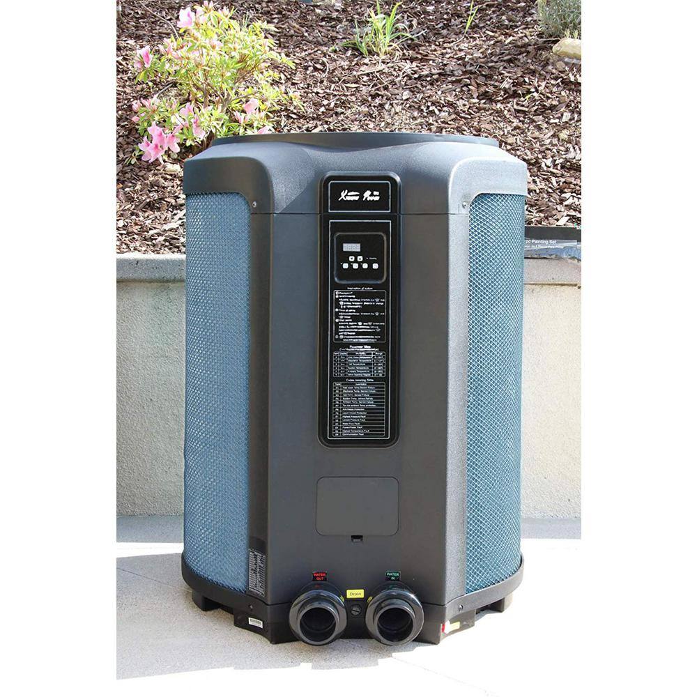 XtremepowerUS Ultra Quiet 65000 BTU In-Ground Above-Ground Spa and Pool Heater Pump System 75211-H1