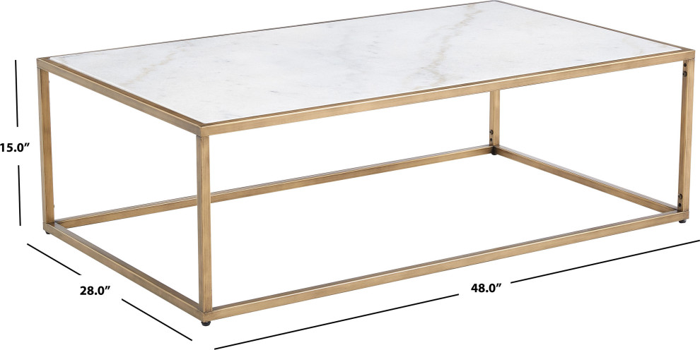 Brynna Coffee Table   Contemporary   Coffee Tables   by HedgeApple  Houzz